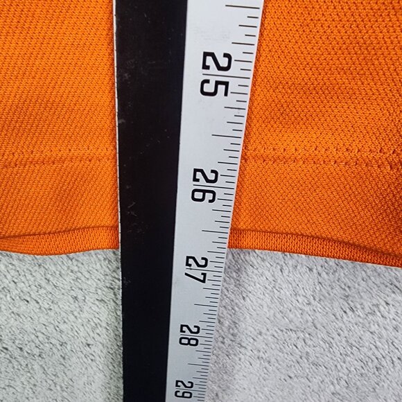 Mens Nike Dri-Fit Orange & Black Polo Shirt OSU Oklahoma State Short Sleeve M - Picture 11 of 12